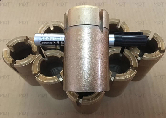 Set di punte diamantate per carotaggio geotecnico 110 mm di carotaggio diamantato
