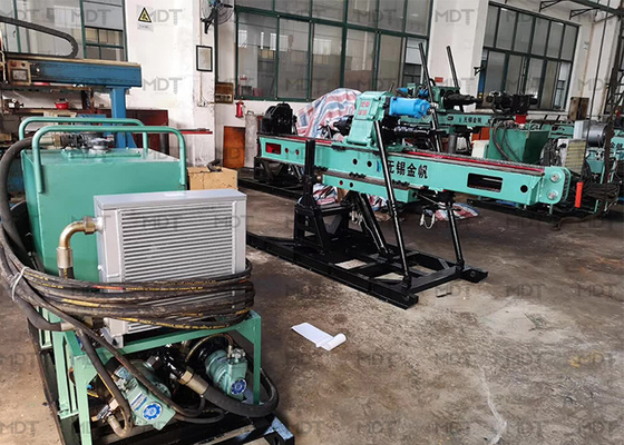 Impianto di perforazione portatile per ancoraggio idraulico Skid Steer montato Drill Rig