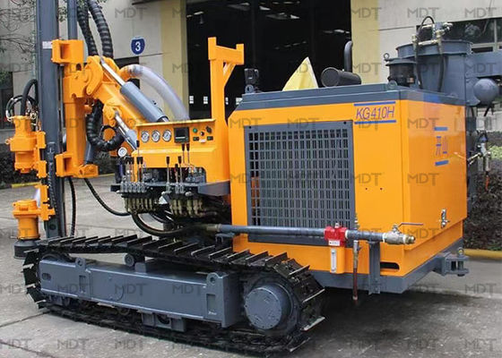 Qualità  MDT410 Hydraulic Crawler Drilling Rig Depth 25m Hole Dia 90-115mm fabbrica
