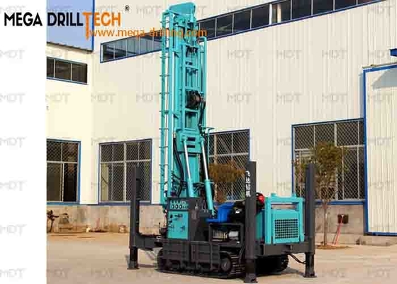 piattaforma di produzione idraulica di Rig For Water Well Crawler della perforazione a rotazione del cingolo di profondità di 280m