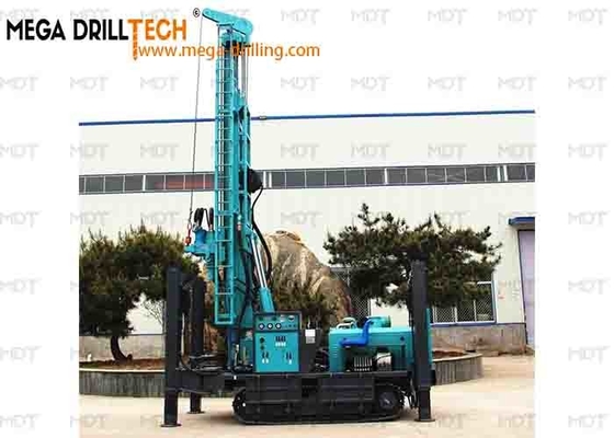 perforazione pneumatica dell'aria della piattaforma di produzione del pozzo trivellato dell'acqua del cingolo d'acciaio di 350m DTH