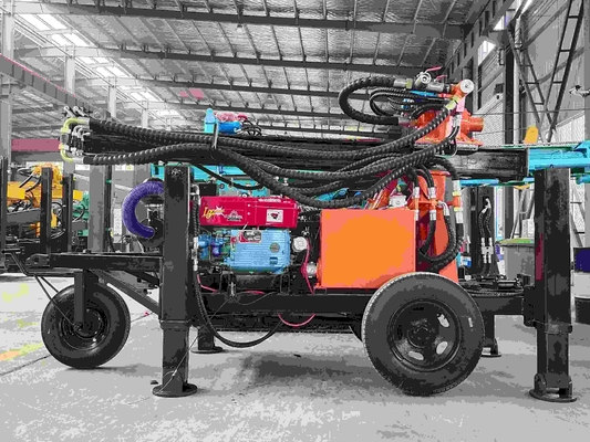 Agricoltura Piccolo impianto di perforazione di pozzi idrici con velocità di perforazione elevata