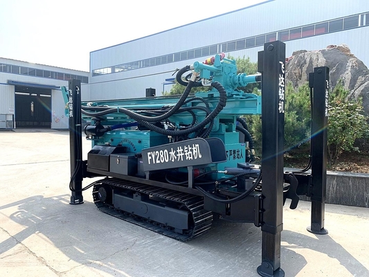 Pompa idraulica di olio per la trivellazione di pozzi idrici con motore Yuchai da 75 kW