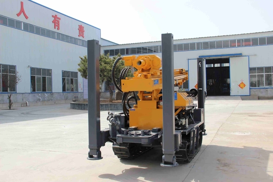 Attrezzatura portatile per la perforazione di pozzi idrici con motore Yuchai a turbocompressione da 55 kW