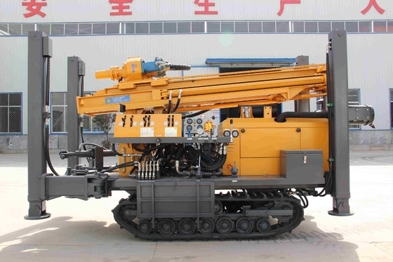 Attrezzatura portatile per la perforazione di pozzi idrici con motore Yuchai a turbocompressione da 55 kW
