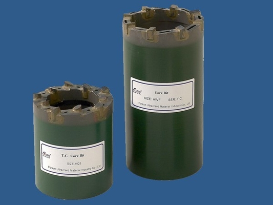 Punte per carotaggio in carburo di tungsteno da 150 mm Uso dell'indagine sul suolo