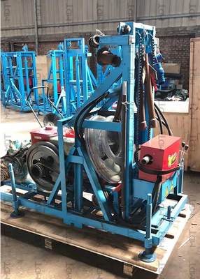 Compressore portatile della macchina dell'impianto di perforazione di trivellazione dell'acqua per il prezzo della perforatrice idraulica del pozzo di perforazione del pozzo d'acqua di perforazione