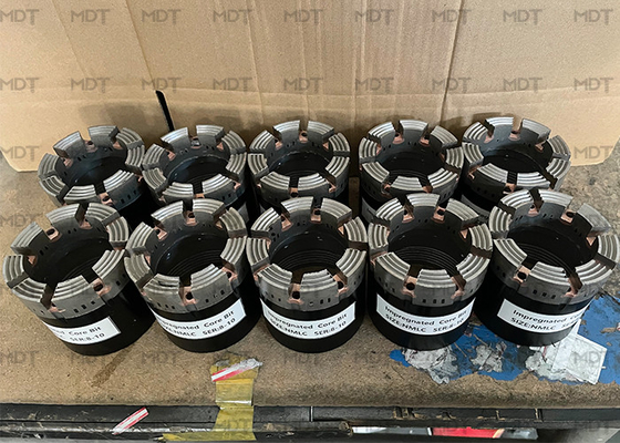 ISO9001 NMLC standard BMLC NMLC HMLC ha impregnato Diamond Core Bits For Granite