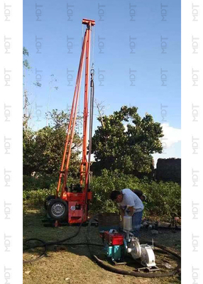 Perforatrice da 150 metri, perforatrice per rilievi geofisici con funzione SPT e perforazione a percussione