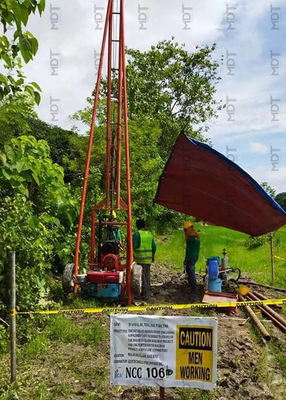 Perforatrice per indagine del suolo con diametro di 300 mm per l'esplorazione mineraria