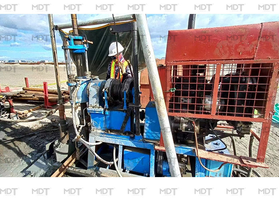 Impianto di perforazione mandrino certificato ISO9001 200 m di perforazione in profondità per la costruzione