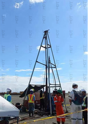 MDT-200 Geotechnical Investigation Spindle Drilling Rig per il test del suolo