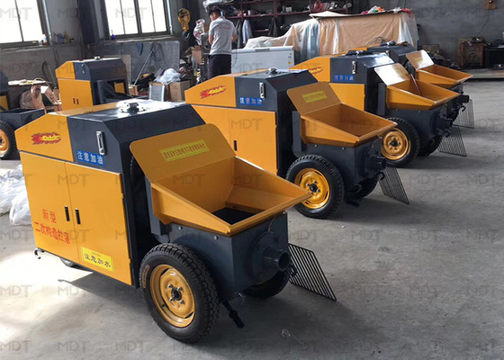 Macchina robotica per calcestruzzo proiettato a doppia pompa da 8 m³/H per l'edilizia