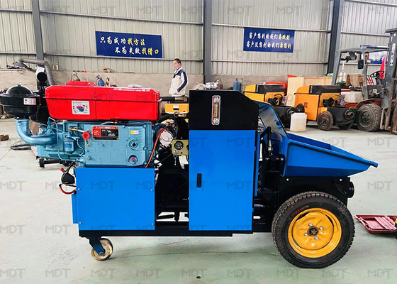 Macchina dello Shotcrete della miscela di MDT-15 Mini Portable Self Loading Wet