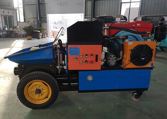 Macchina per calcestruzzo proiettato da 8 m³/H 15KW ， Macchina per betoniera