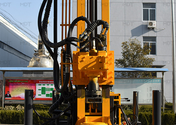 Piattaforma di produzione cingolata idraulica meccanica MDT 50 per pozzo d'acqua