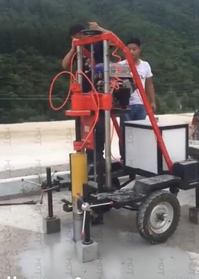 tipo macchina del rimorchio di 700mm di compressione del calcestruzzo per prova concreta