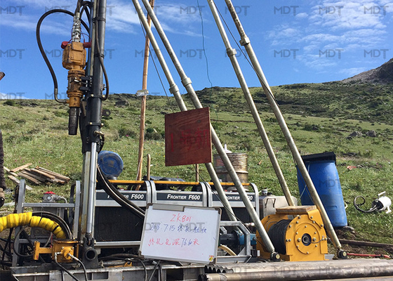 Carotatrice portatile da 350 metri per indagini geotecniche
