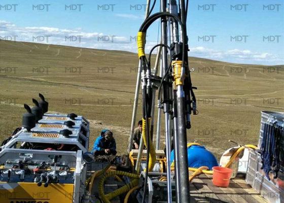 Carotaggio difficile del suolo 55KN Rig Diamond Drill Rigs Portable