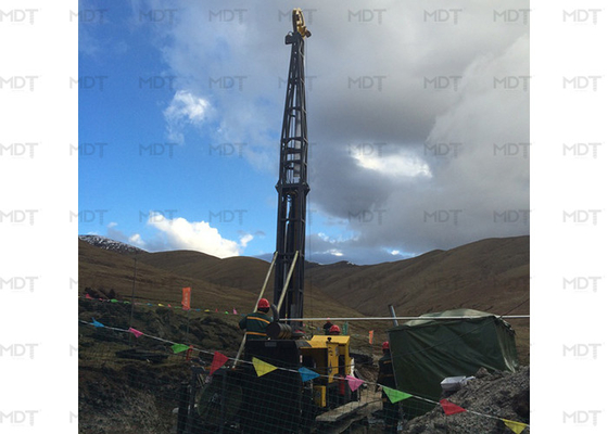 impianto di perforazione di Rig Portable Water Well Drilling di carotaggio di profondità 1800rpm di 1250m