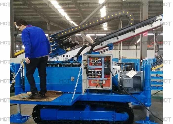 ISO9001 ha certificato la perforatrice portatile rotatoria del pozzo trivellato MDT150