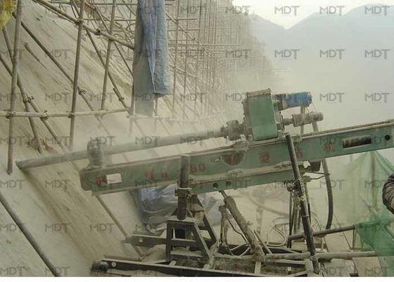 Perforatrice idraulica geotecnica per tirafondi 80 m di profondità