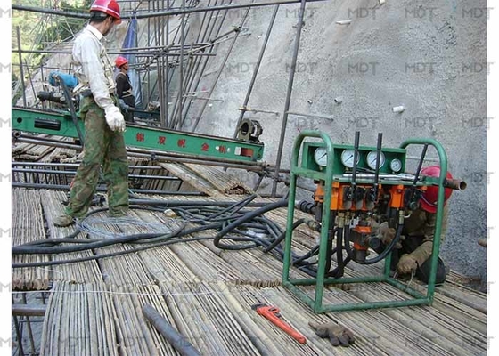 Perforatrice idraulica geotecnica per tirafondi 80 m di profondità