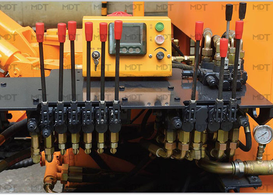 Cingolo idraulico MDT410 che perfora il diametro 90-115mm del foro di Rig Depth 25m