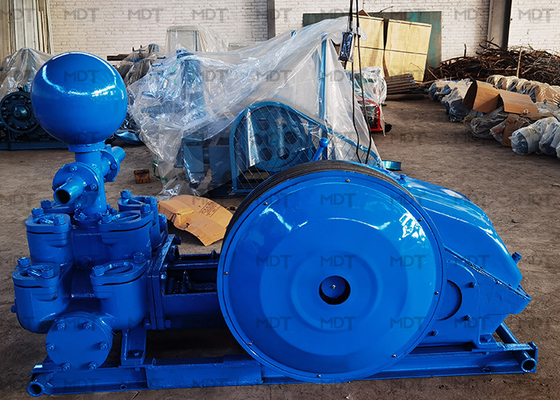 Pompa per fanghi di olio portatile Triplex da 37KW per impianto di perforazione
