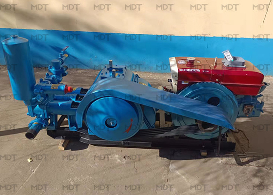 Pompa per fanghi di perforazione orizzontale Triplex Pompa a pistoni alternativi a doppio effetto