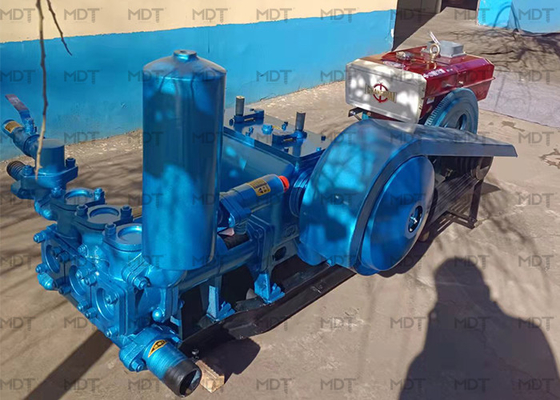 Pompa per fanghi di perforazione orizzontale Triplex Pompa a pistoni alternativi a doppio effetto