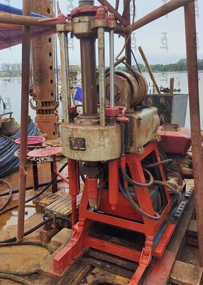 apparecchiatura di perforazione di 100kN Max Lifting Force Deep Hole con velocità rotatorio 0-120r/min
